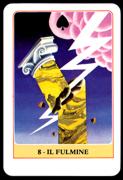 Carta 8 - Il fulmine