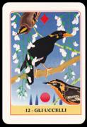 Carta 12 - Gli uccelli