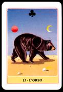 Carta 15 - L'orso