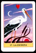 Carta 17 - La cicogna
