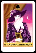 Carta 21 - La donna misteriosa
